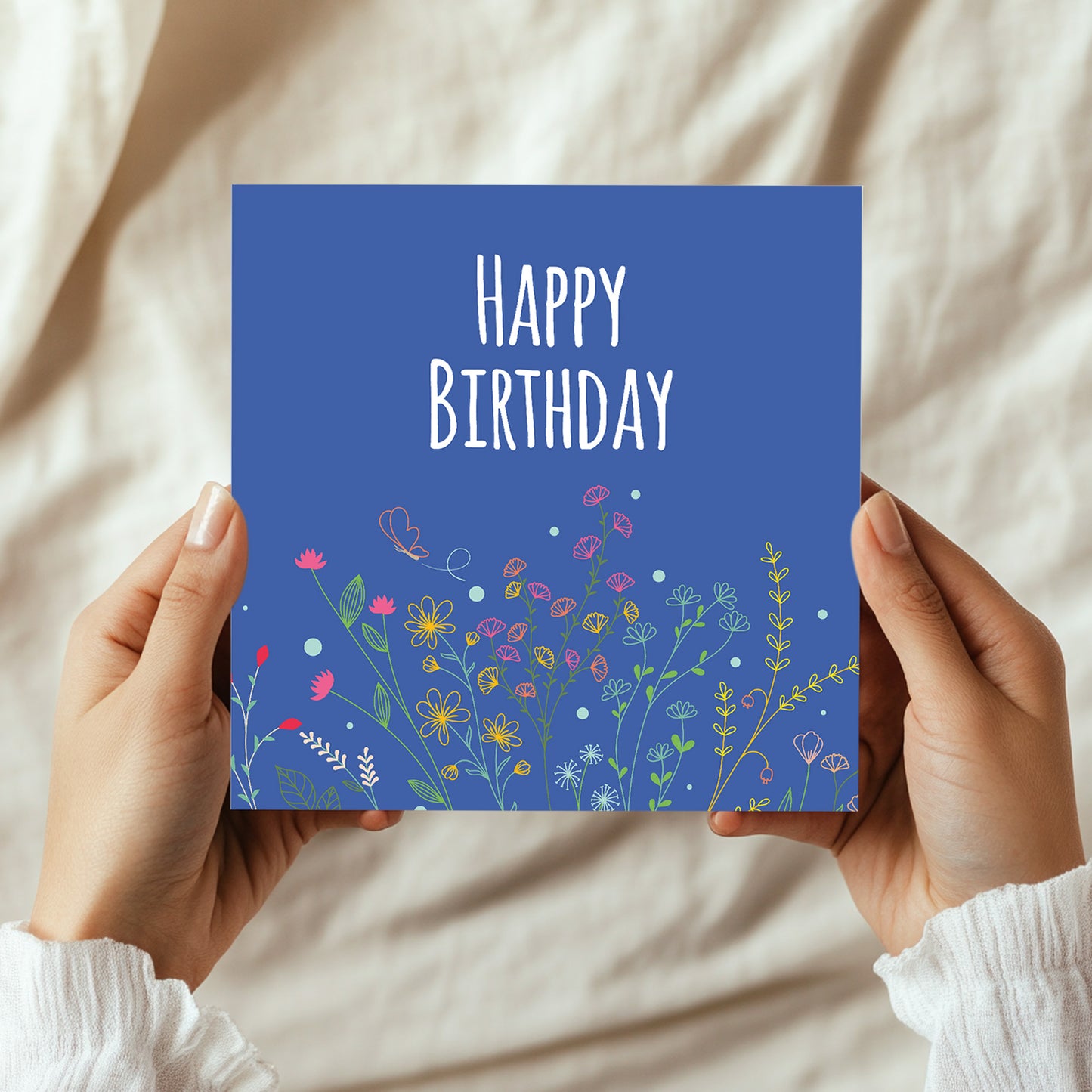Birthday Card For Her Happy Birthday Greetings Card For Women