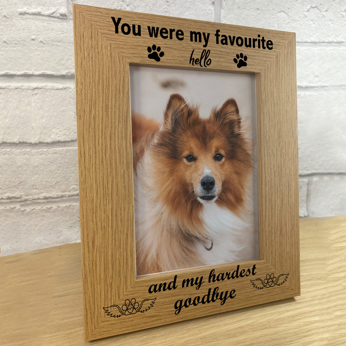Dog Memorial Photo Frame Gift 7x5 Picture Frame Dog Memorial