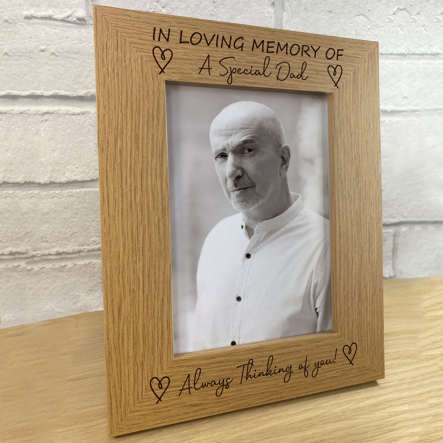 In Loving Memory Memorial Photo Frame Of Dad Memorial Gift