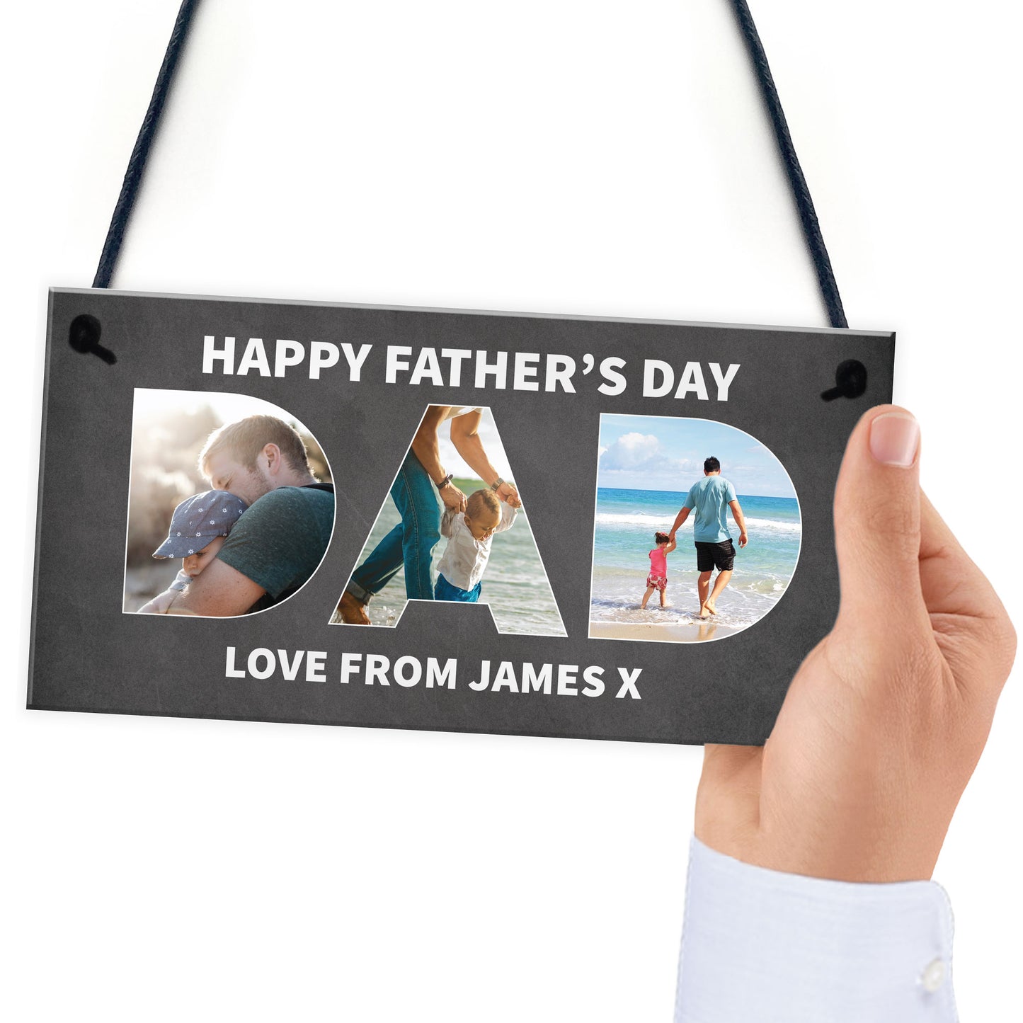 PERSONALISED DAD PLAQUE DAD GIFTS For Fathers Day Gift For Dad