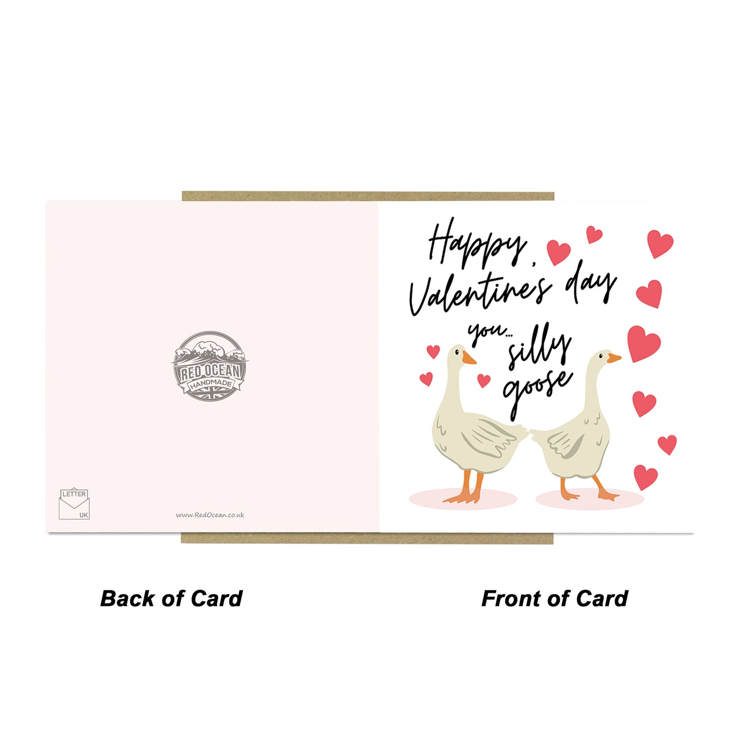 Valentine's Day Card For Him Silly Goose Valentines Day Card