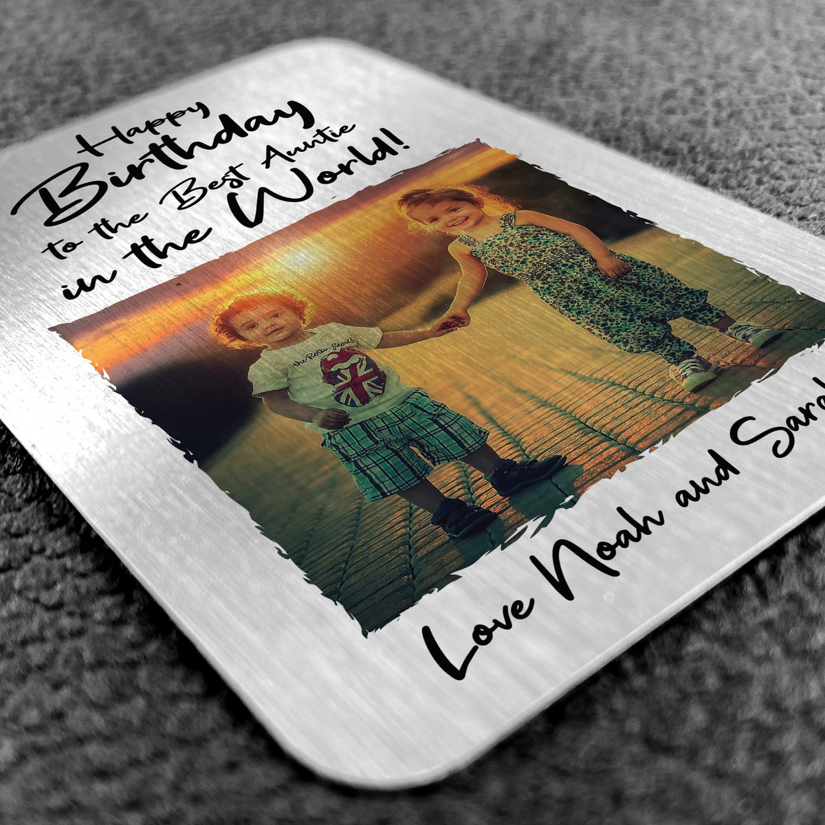 Personalised Photo Wallet Card For Best Auntie Gifts For Auntie