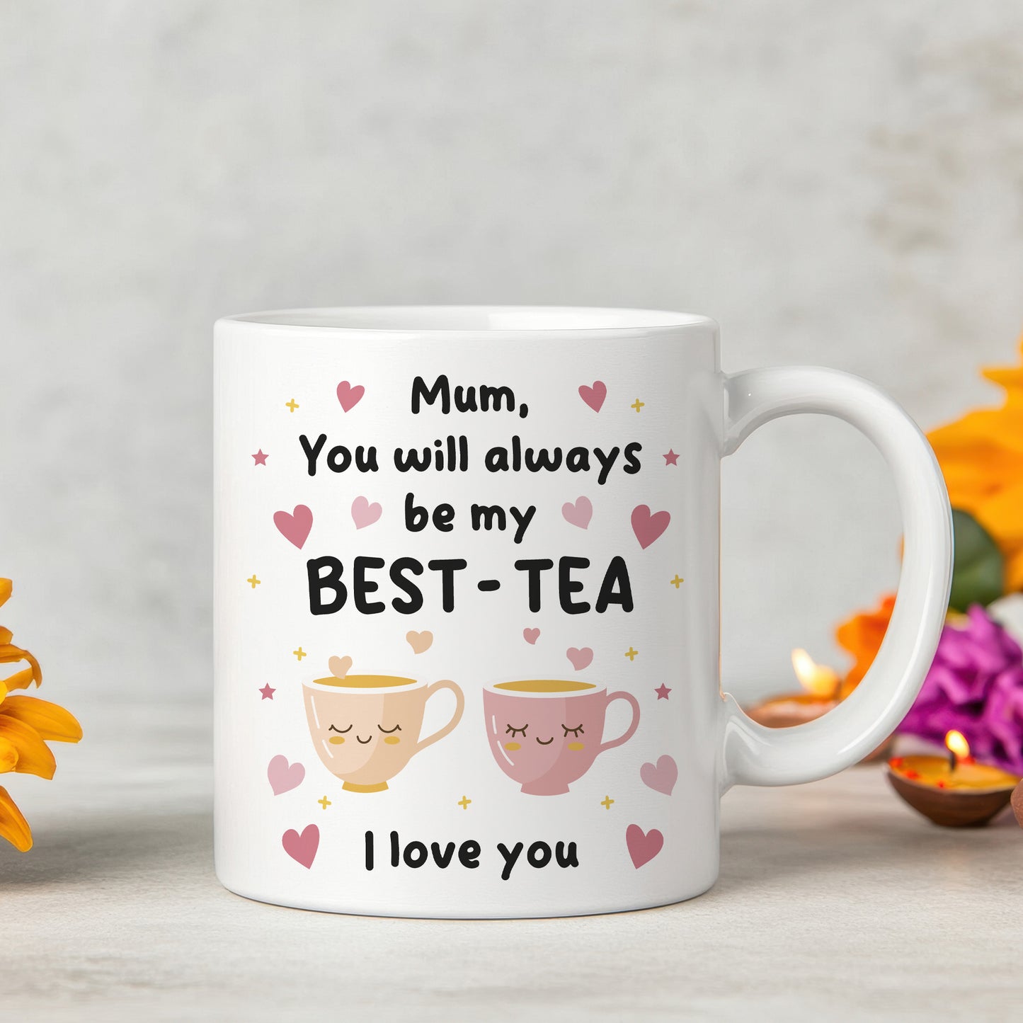 Mug For Mum Gift For Mother Day MY BEST TEA Mug Bestie Gift