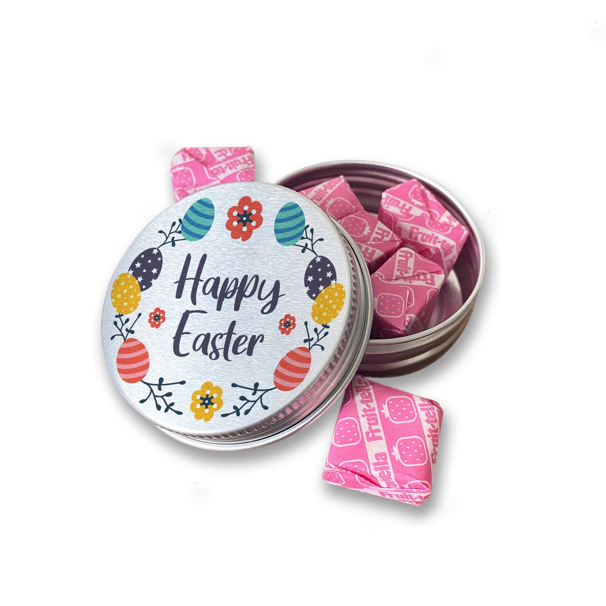 Metal Sweet Tin Gift For Easter Happy Easter Gift For Kids Child