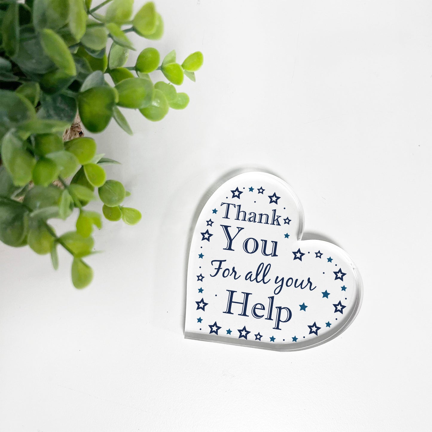 Thank You For All Your Help Gift For Teacher Colleague Volunteer