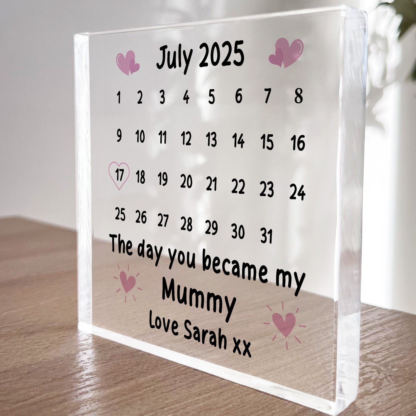 Mothers Day Gift Personalised Mummy Gift from Daughter Mum Gift