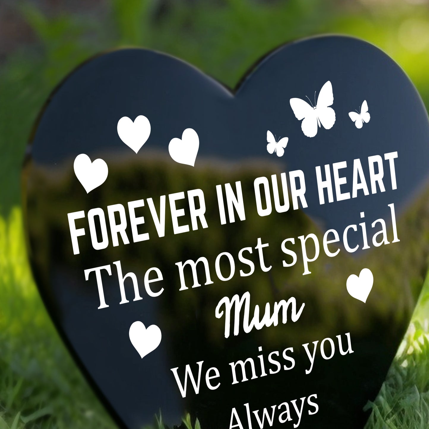Mum Memorial Stake In Loving Memory of Mum Grave Marker