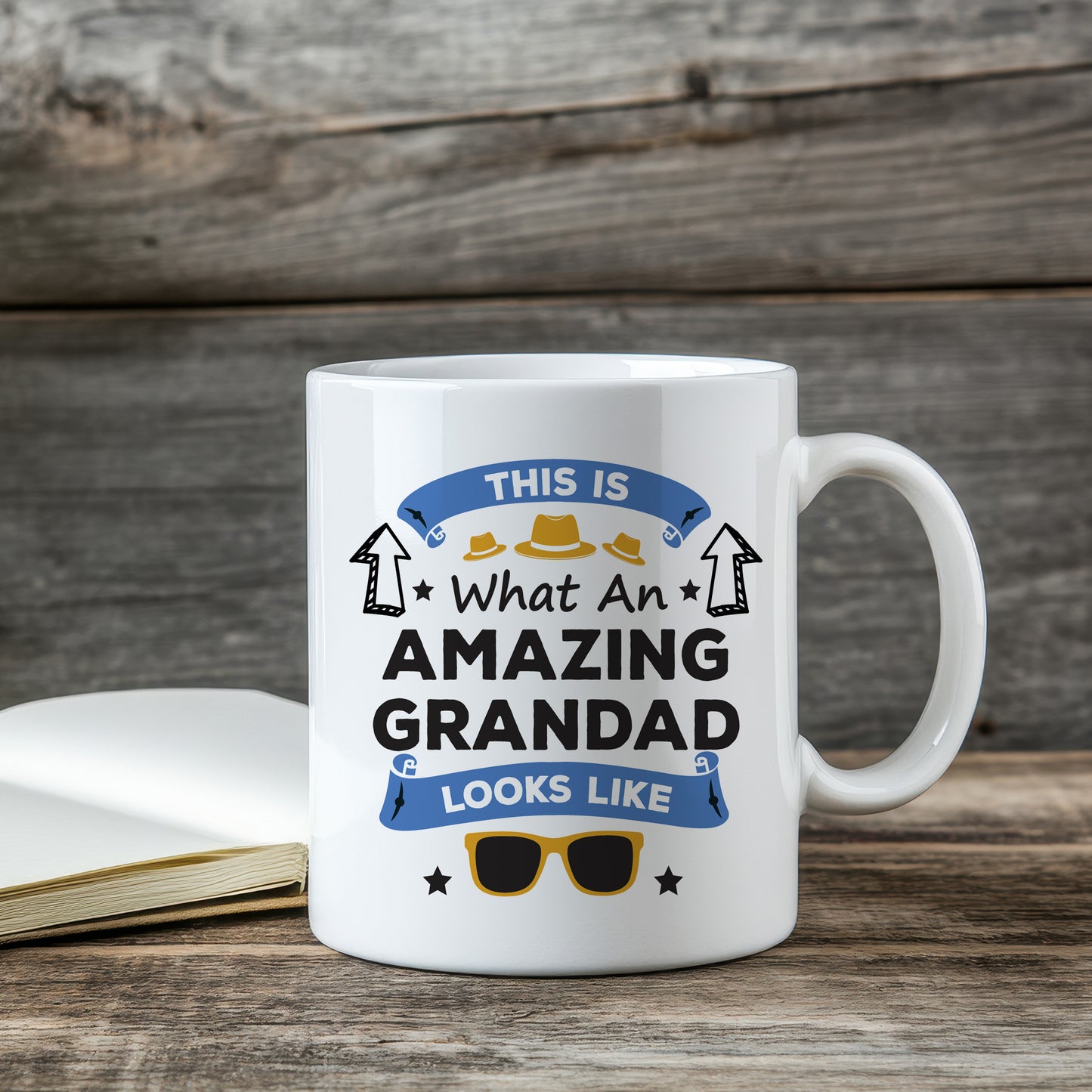 Amazing Grandad Mug Gift For Fathers Day Birthday Novelty Gift
