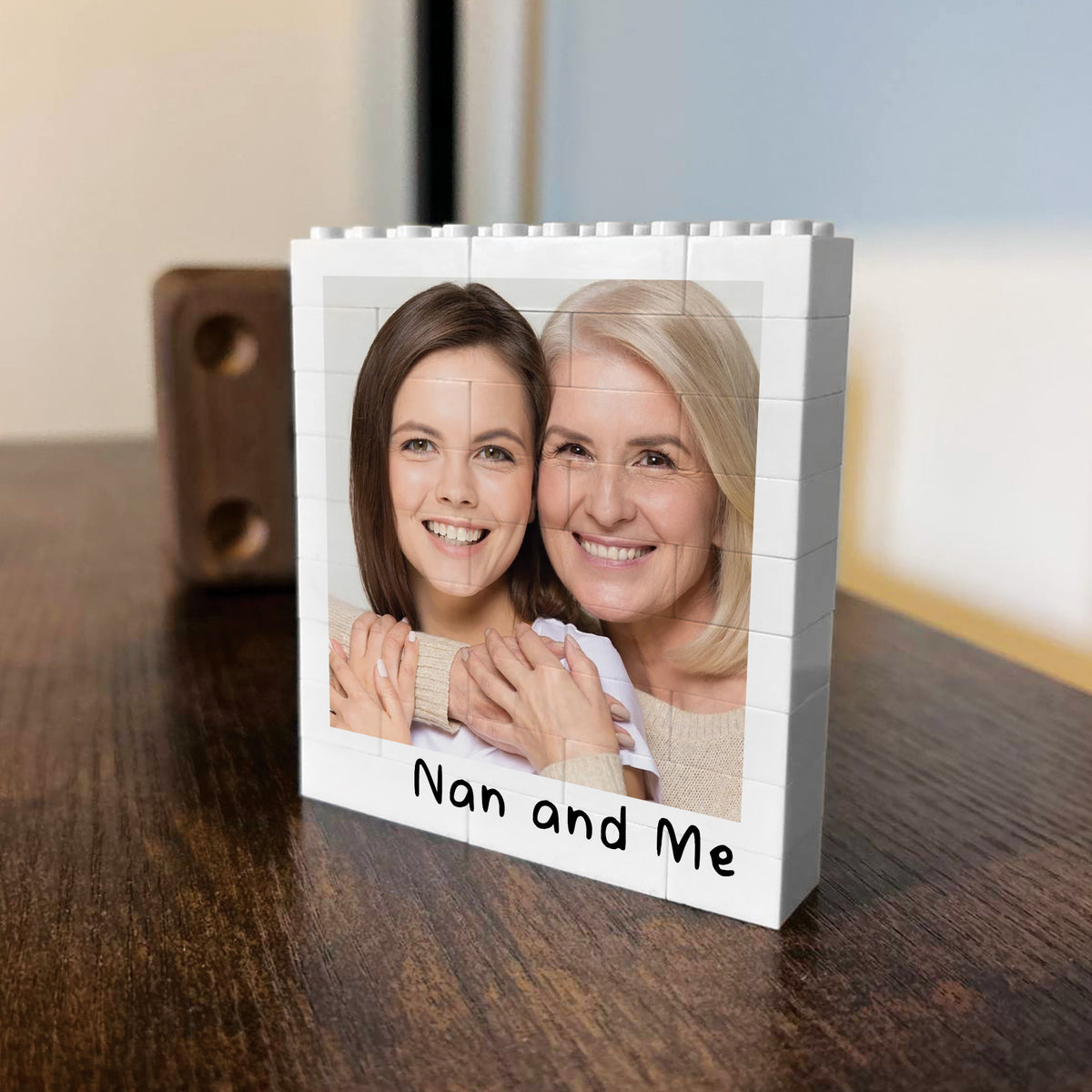 Personalised Gift For Nan, Nan Photo Plaque, Nan And Me Gift