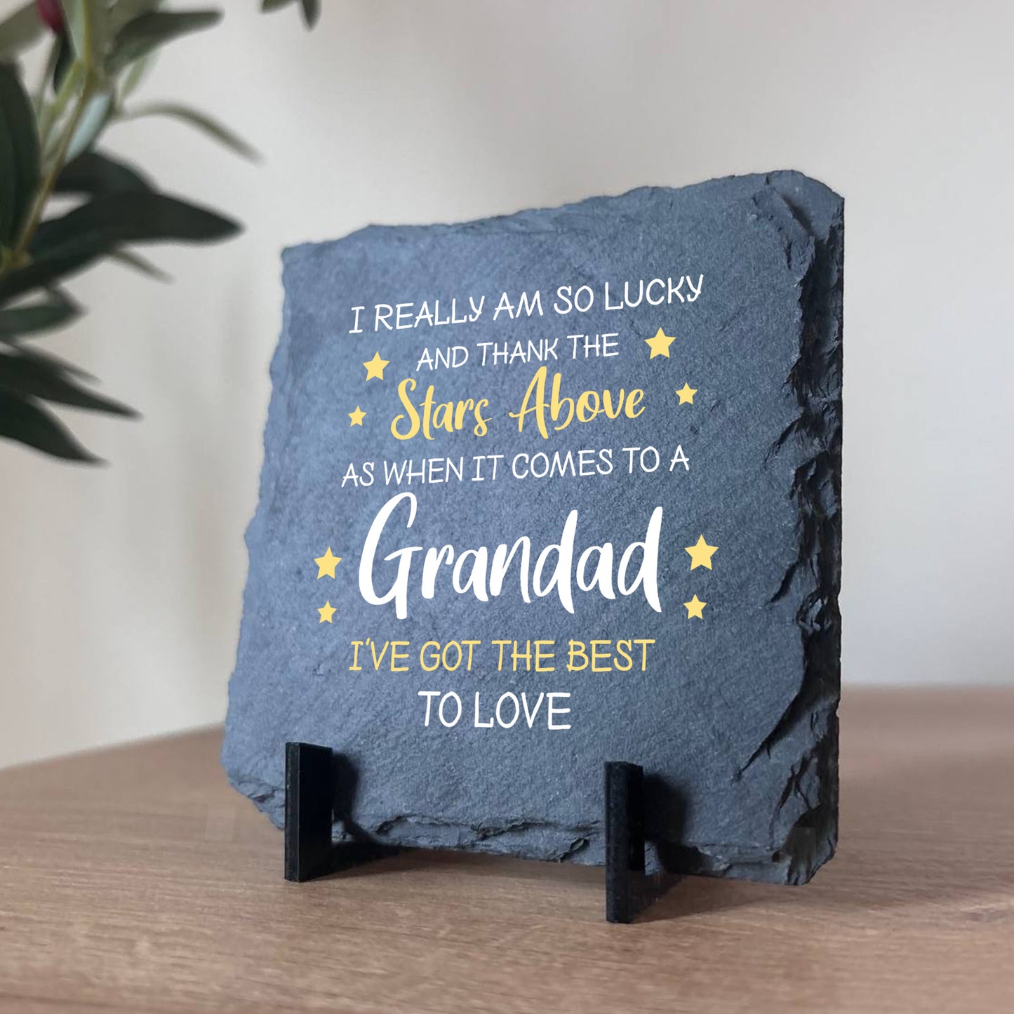 Grandad Gifts from Grandchildren Slate Plaque Grandad Birthday