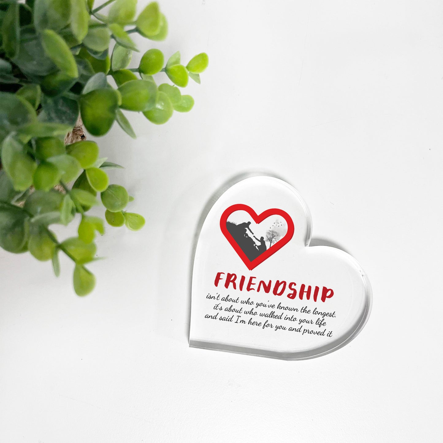 Thank You Gift For Best Friend Gift Standing Plaque FRIENDSHIP