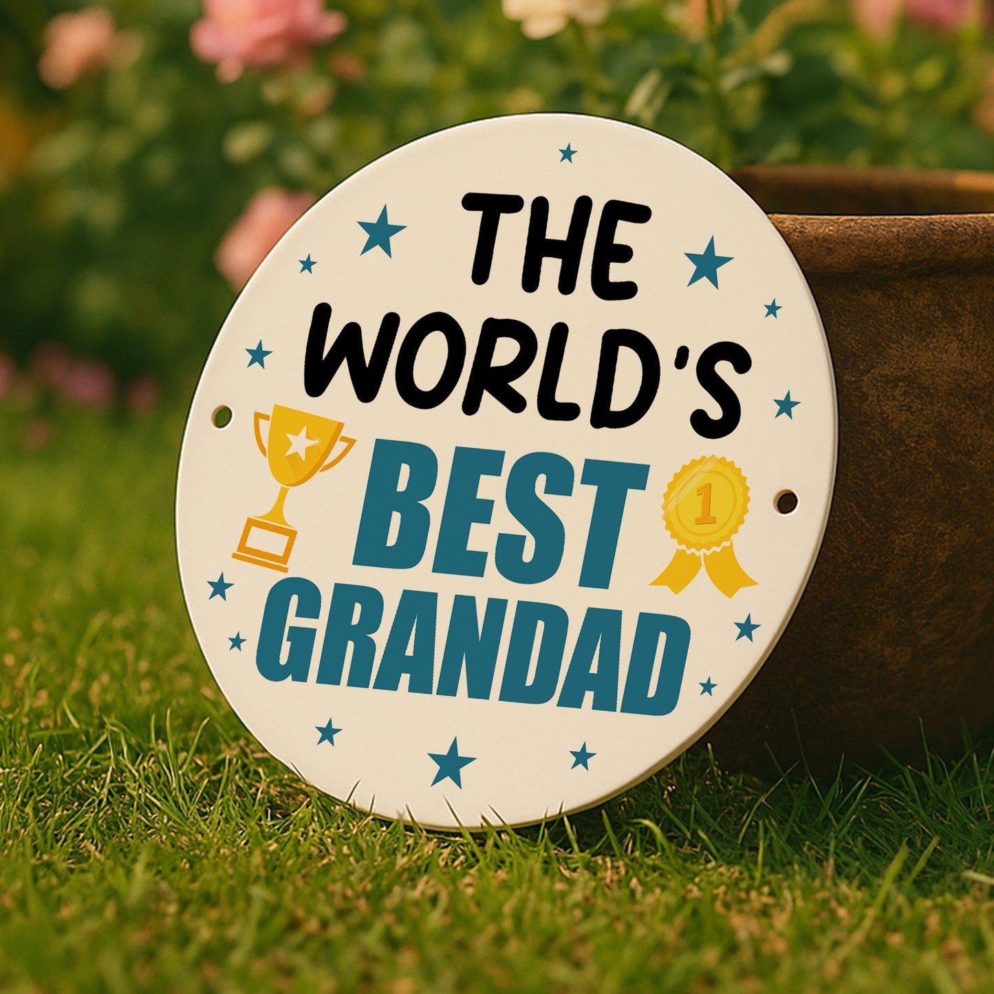 Gift For Grandad For Fathers Day Birthday Worlds Best Grandad