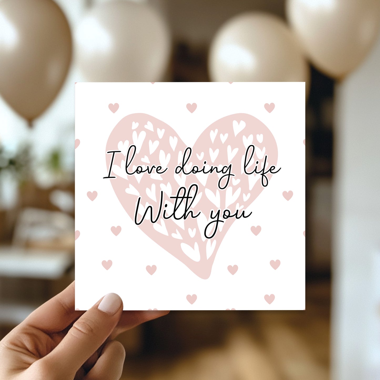 Valentines Day Card For Boyfriend Girlfriend Love Doing Life