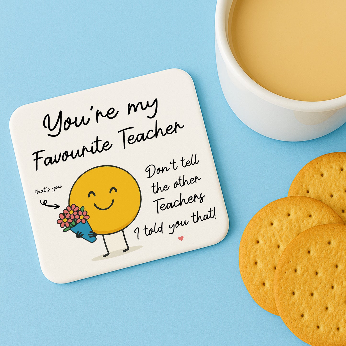 Thank You Gift For Teacher Funny Teacher Gift Favourite Teacher