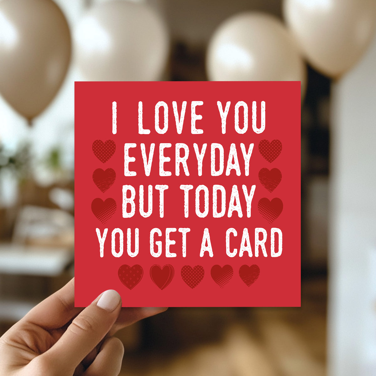 Valentines Day Card for Wife Husband Girlfriend Boyfriend