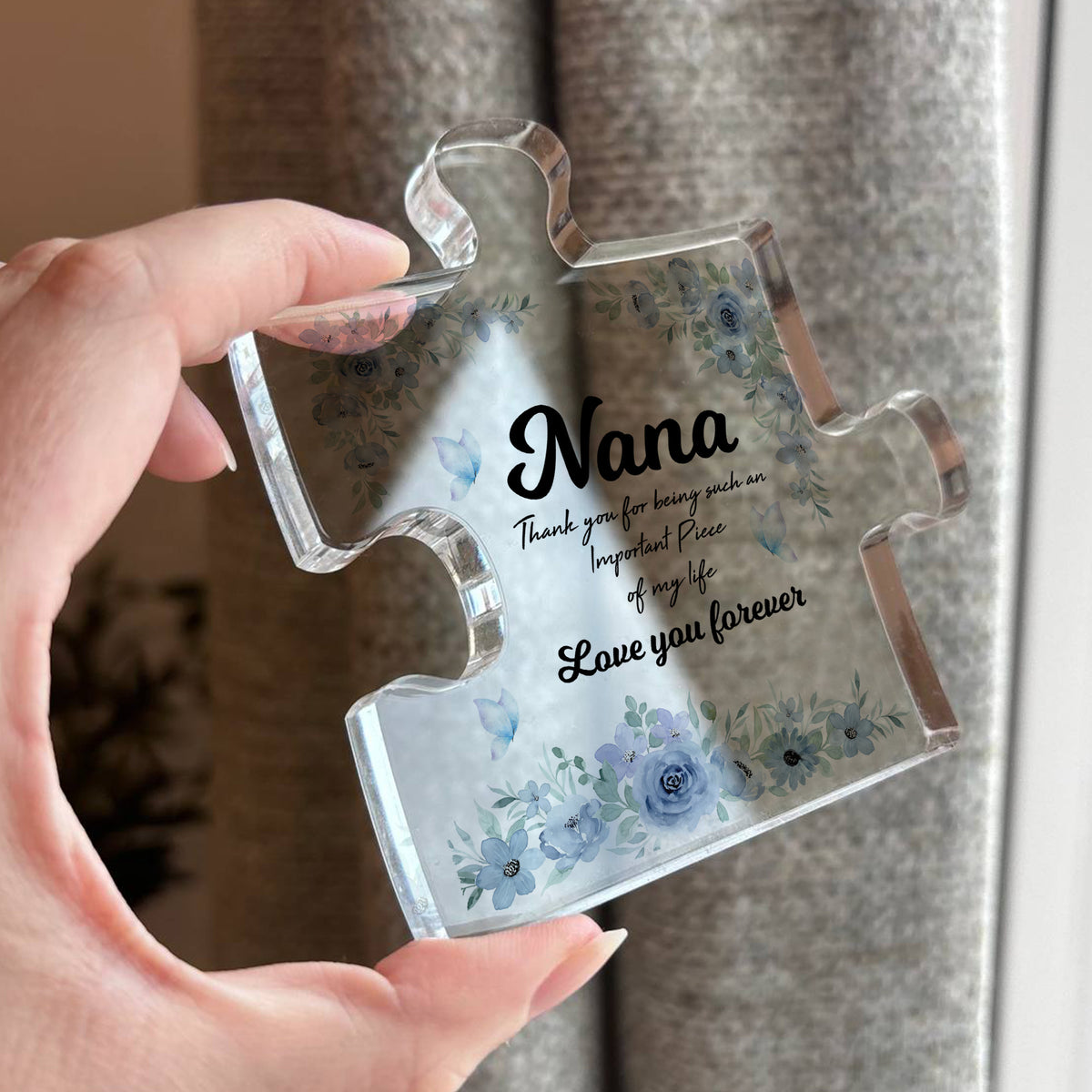 Nana Gifts Important Piece Of My Life Thank You Gift For Nana