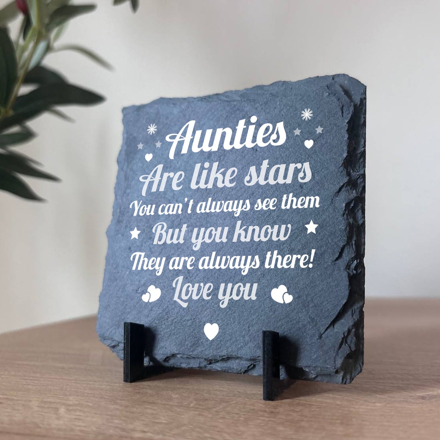 Auntie Gifts Slate Sign Gift For Auntie Christmas Birthday Gifts