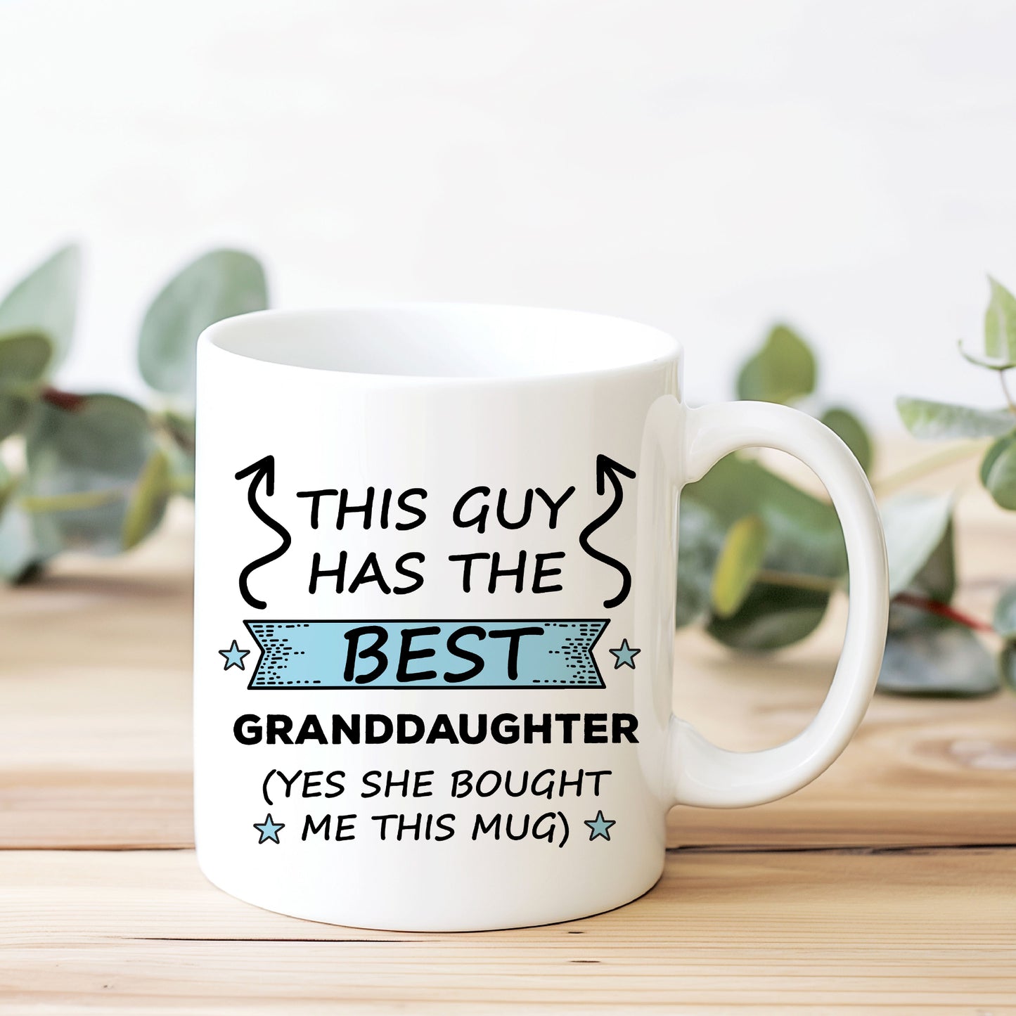 Grandad Gift From Granddaughter Novelty Mug and Coaster Set Gift