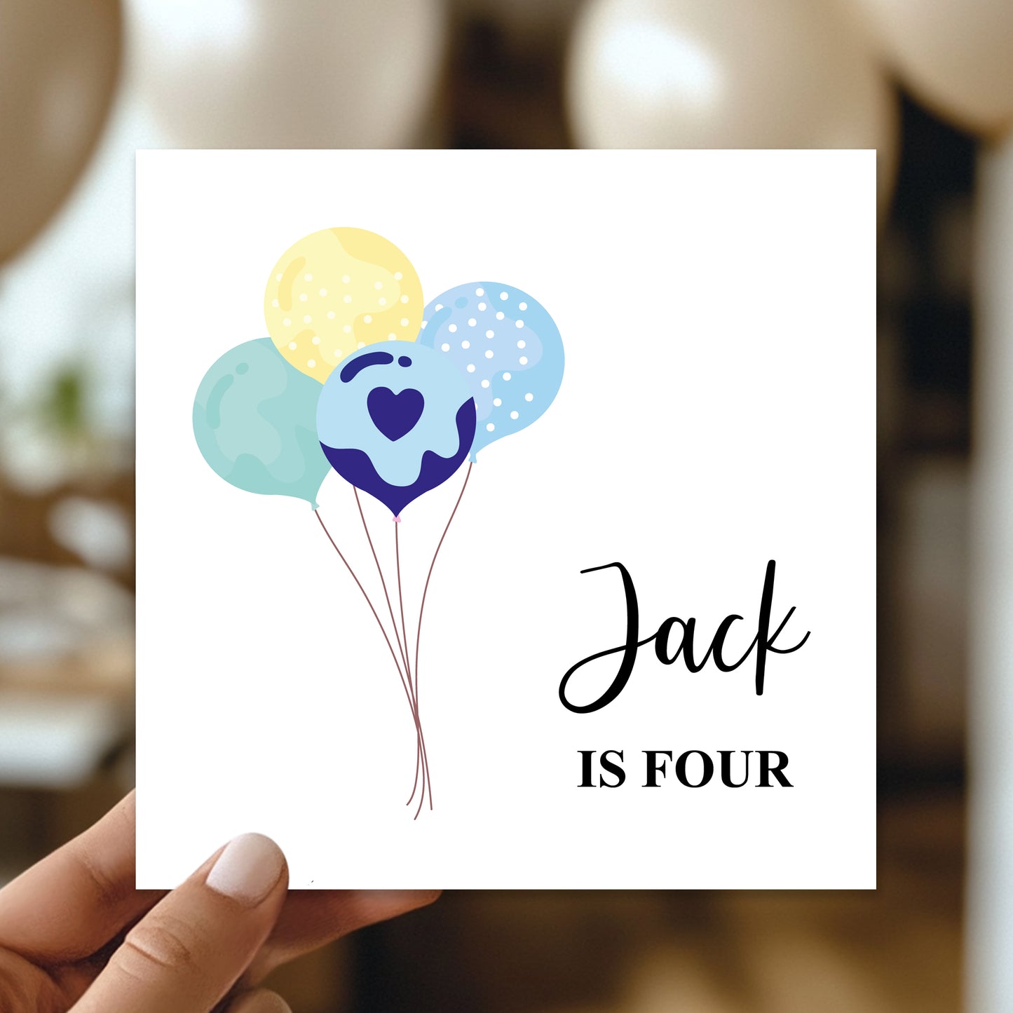 4th Birthday Card For Son Grandson Nephew Brother Personalised