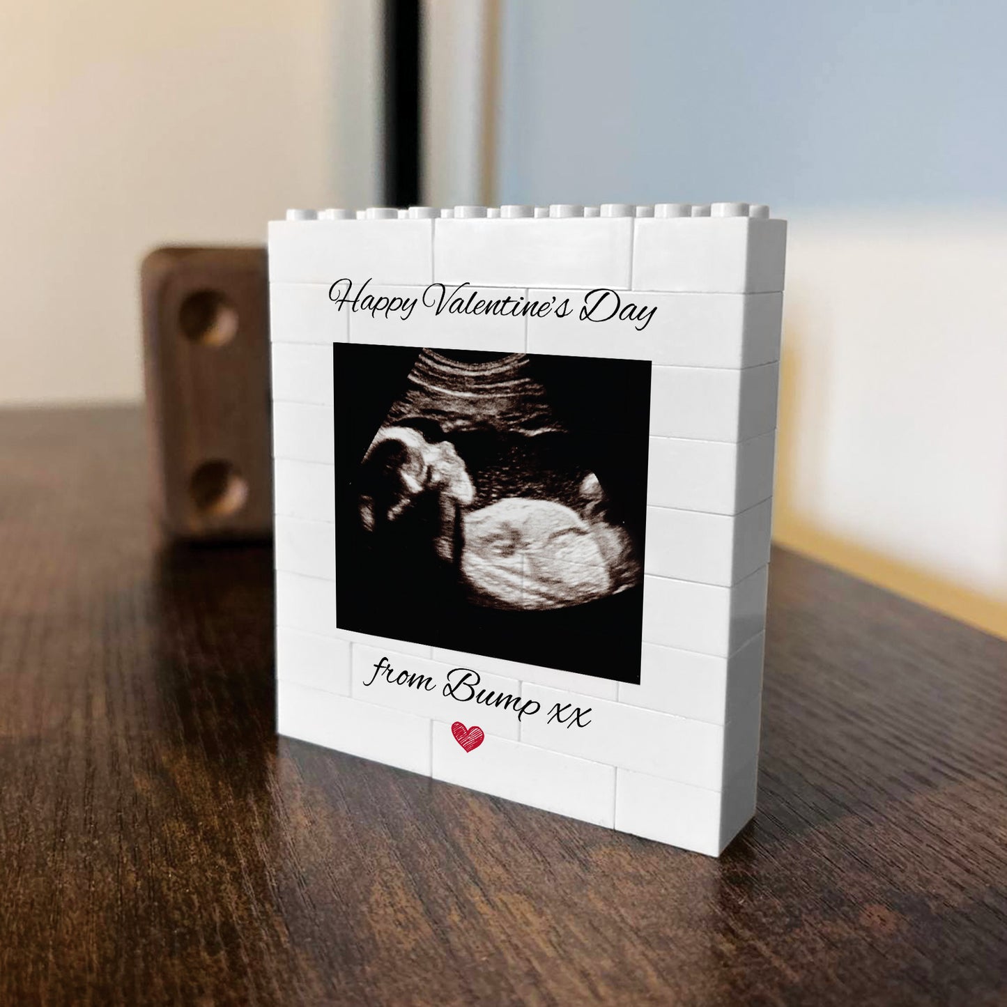 Personalised Valentines Gift From Bump Brick Photo Block Gift
