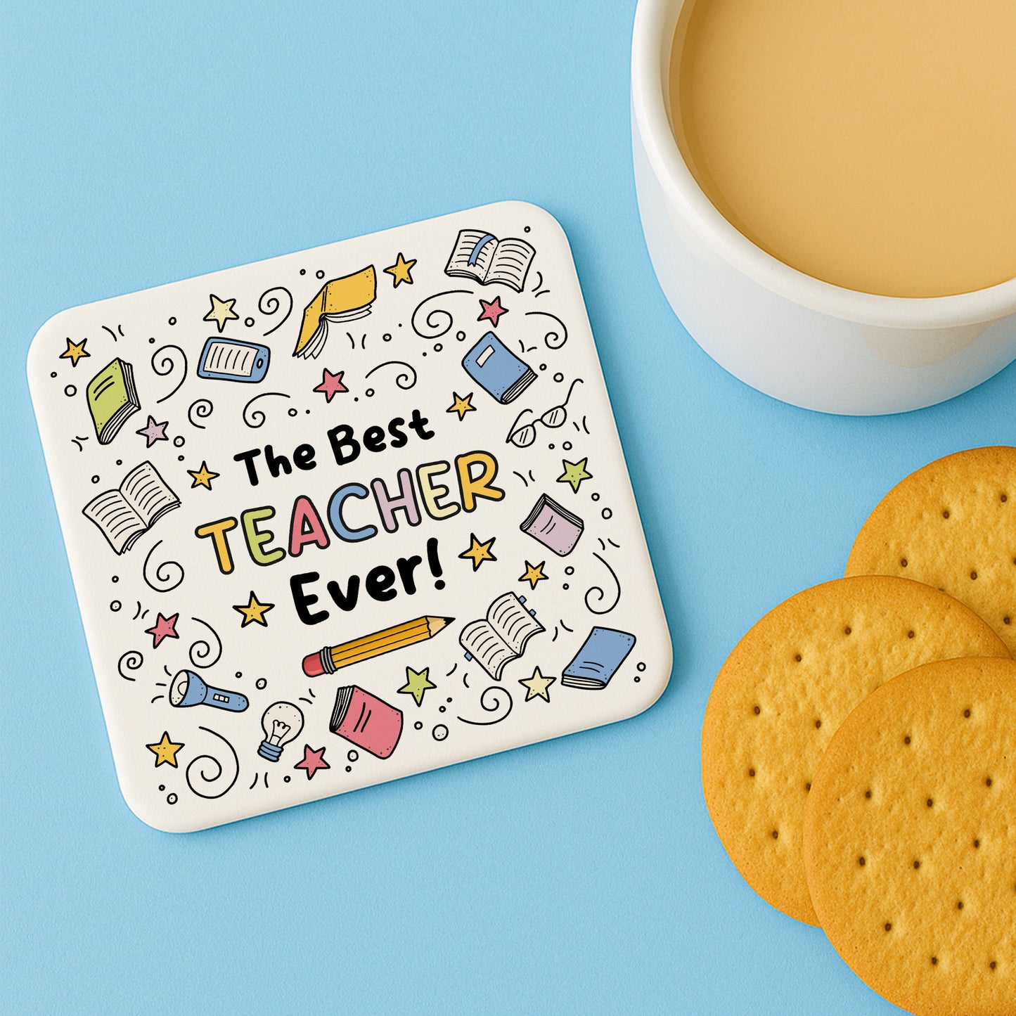 Teacher Gifts For Women Men Best TEACHER Gift Teacher Coaster