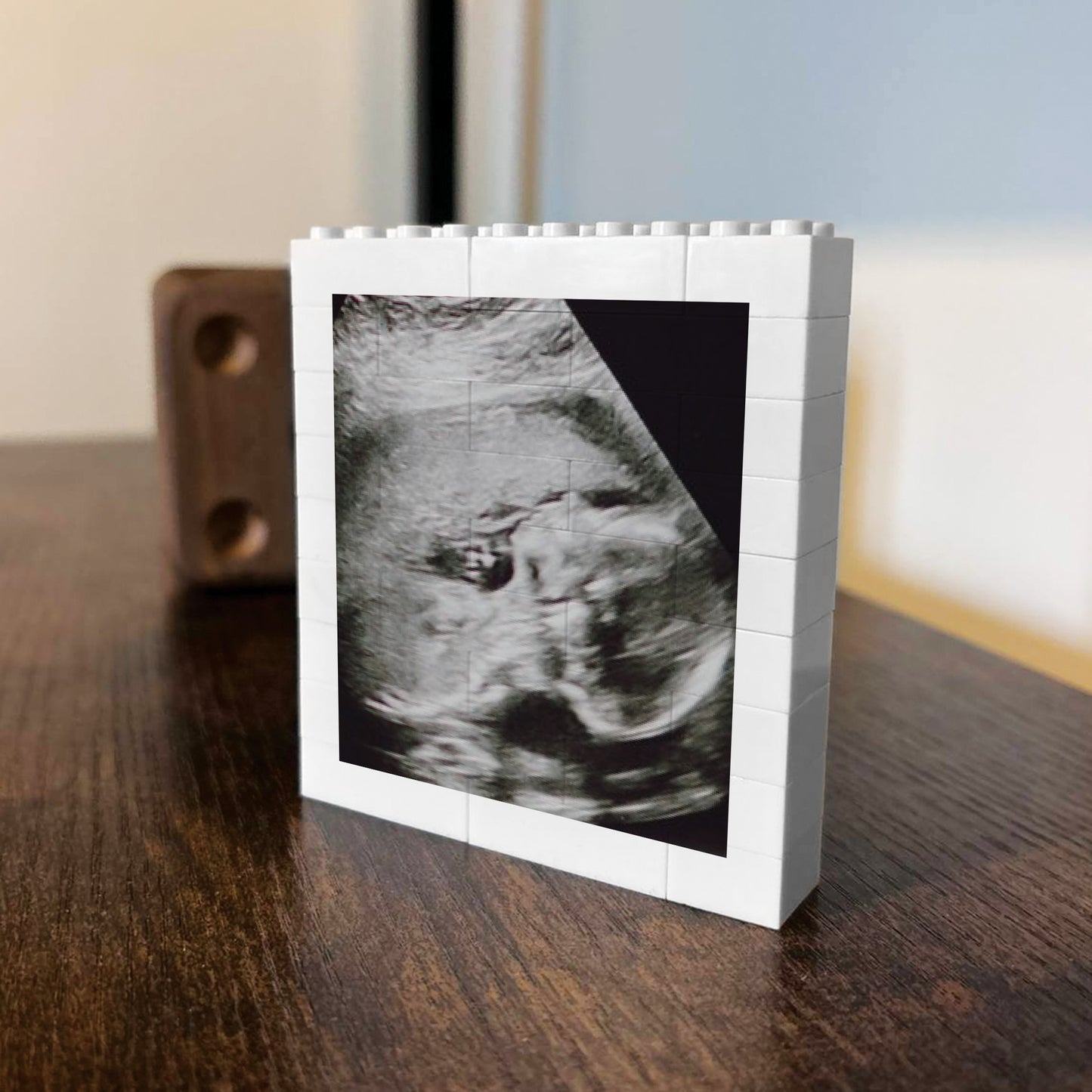 Personalised Baby Scan Photo Plaque Pregnancy Annoucement Gifts
