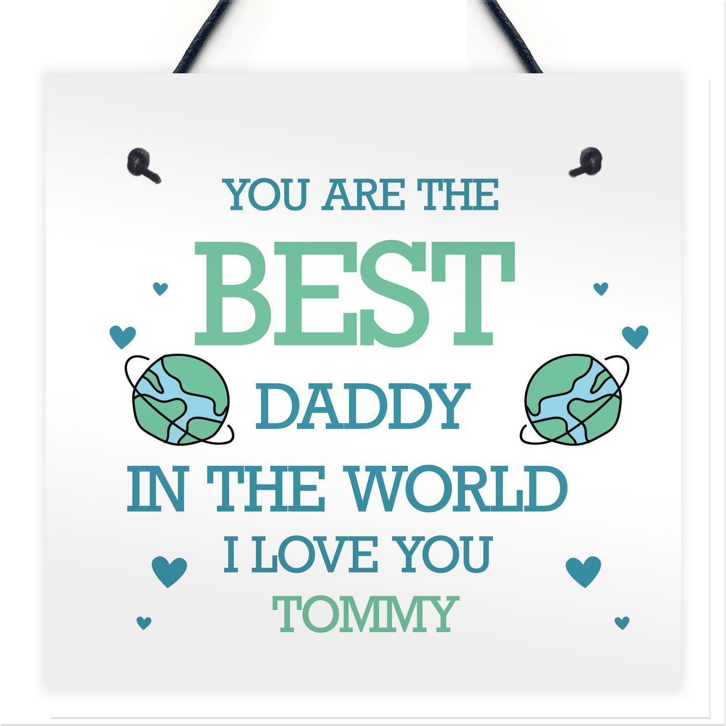 Personalised Best Daddy Gifts From Daughter Son Birthday New Dad