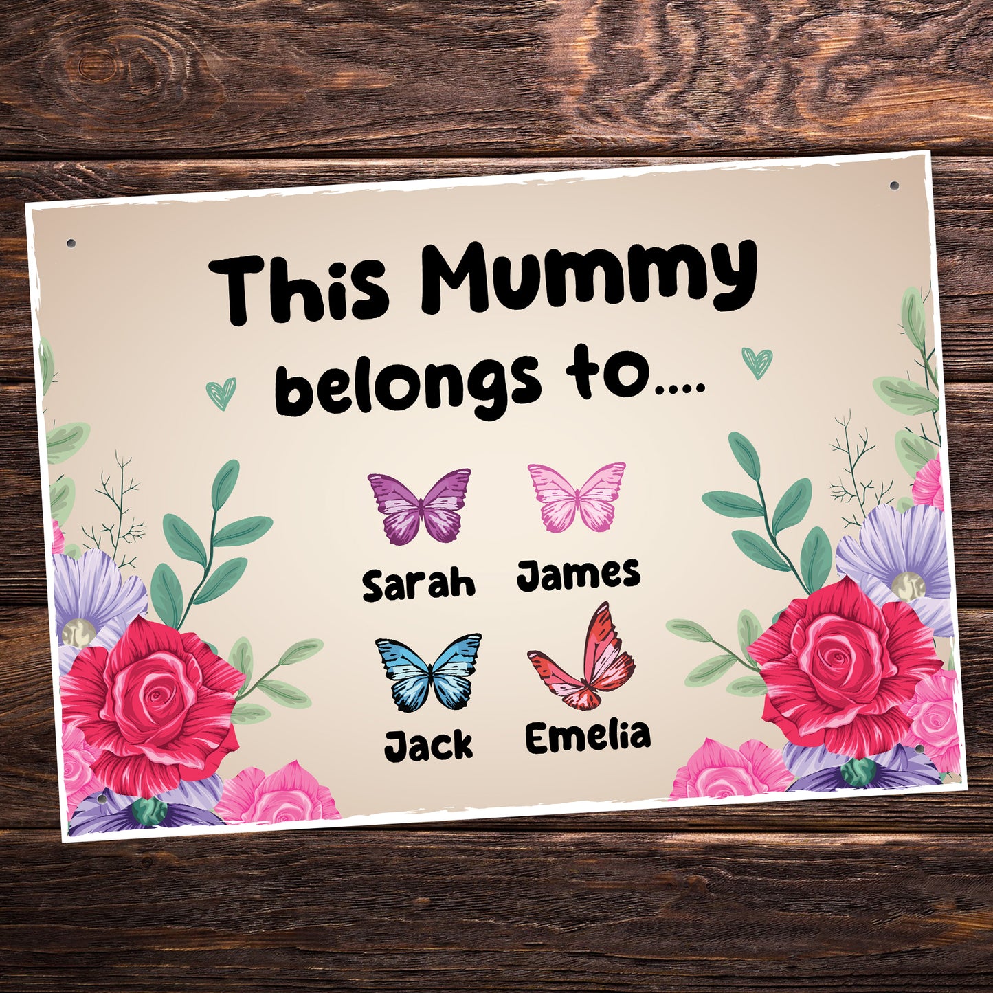 Mummy Gift For Mothers Day Gift For Birthday Mum Sign