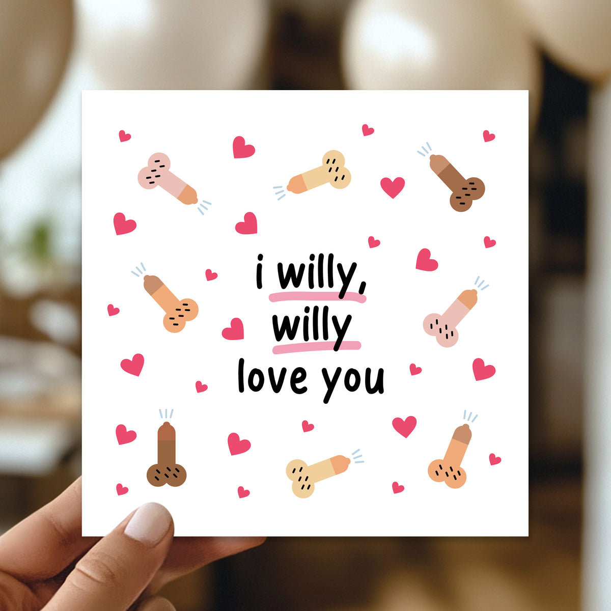 Funny Rude Anniversary Card For Wife Girlfriend Kraft Envelope
