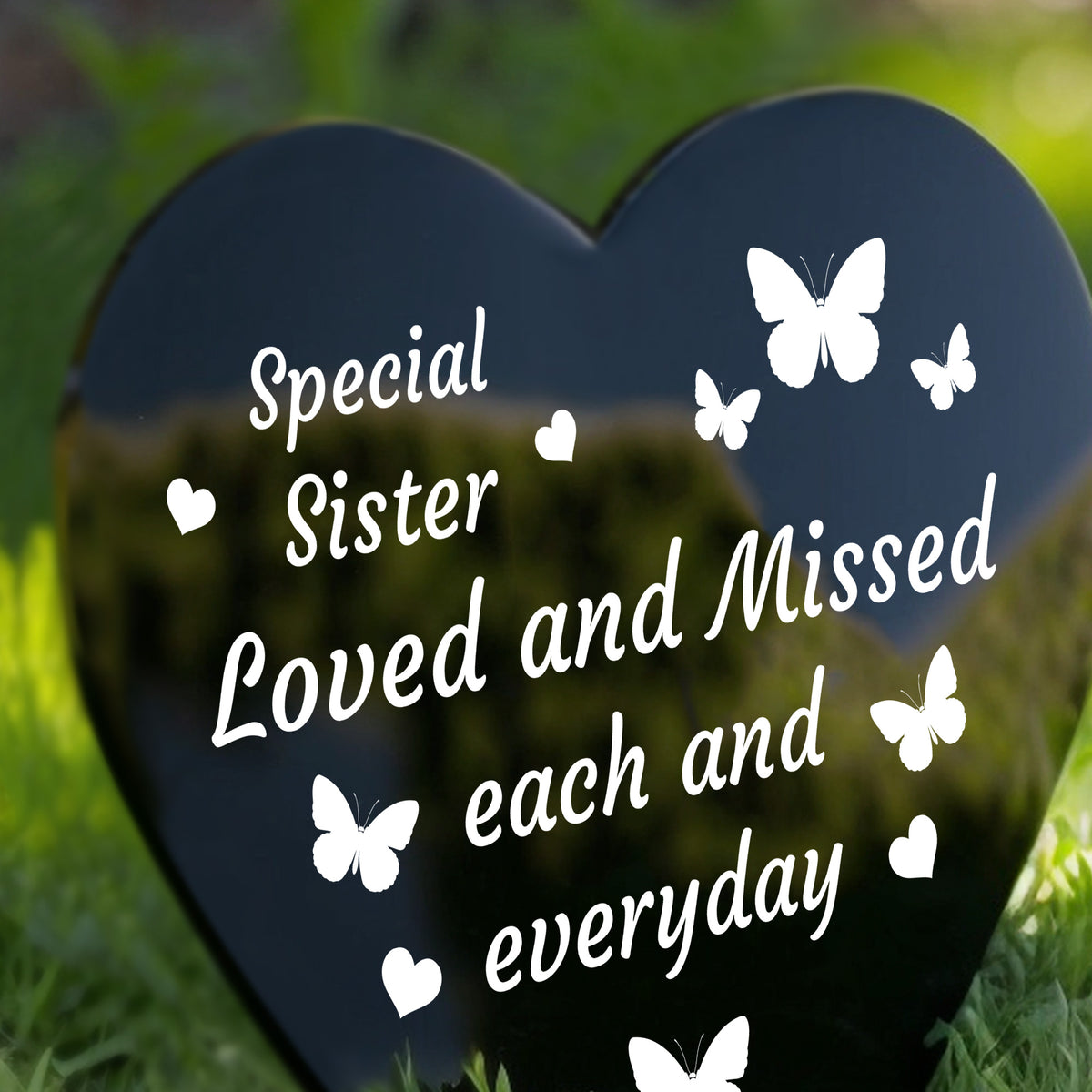 Sister Memorial Grave Stake Memorial Plaques For Sister