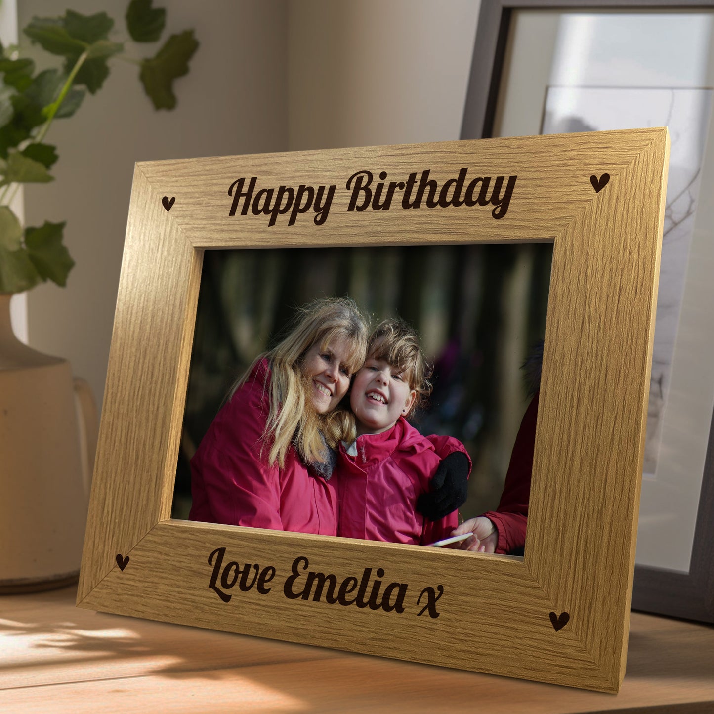 Birthday Gifts For Her 7x5 Wooden Photo Frame Gift For Women