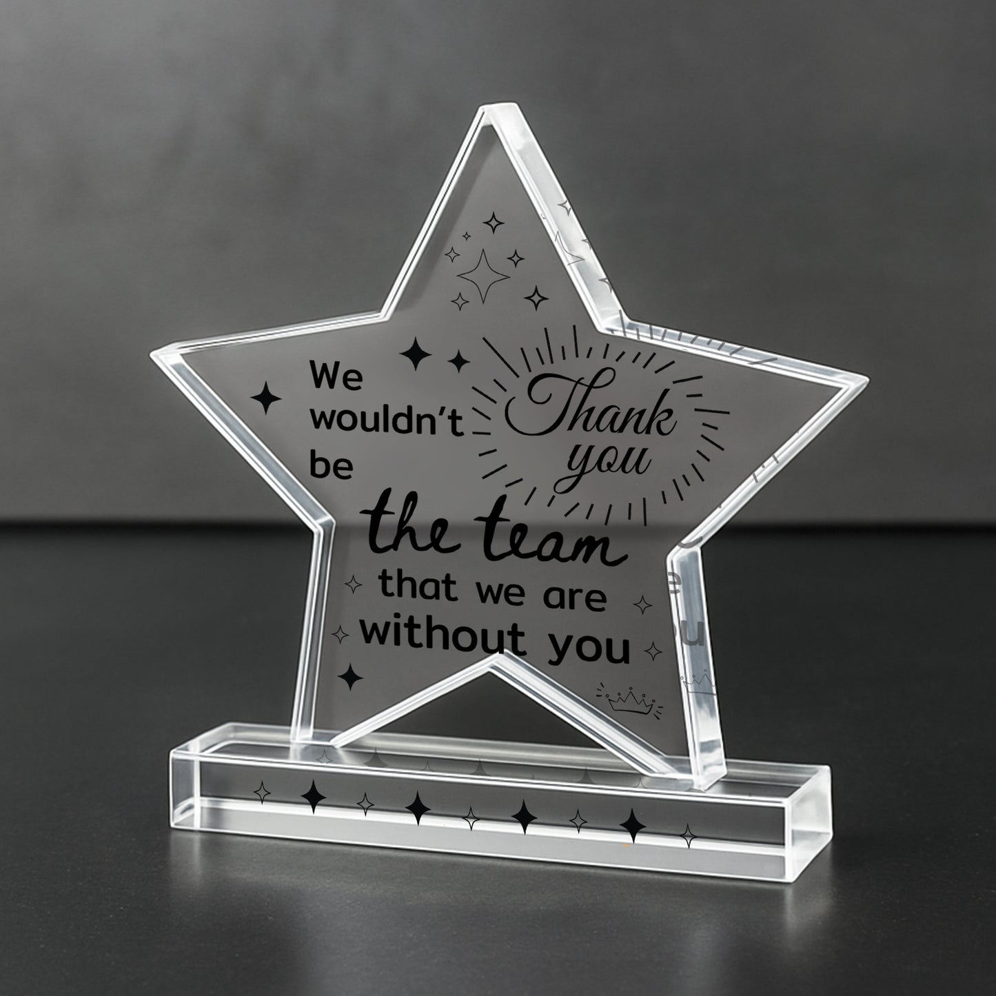 Thank You Gifts For Colleague Star Plaque Coworker Going Away