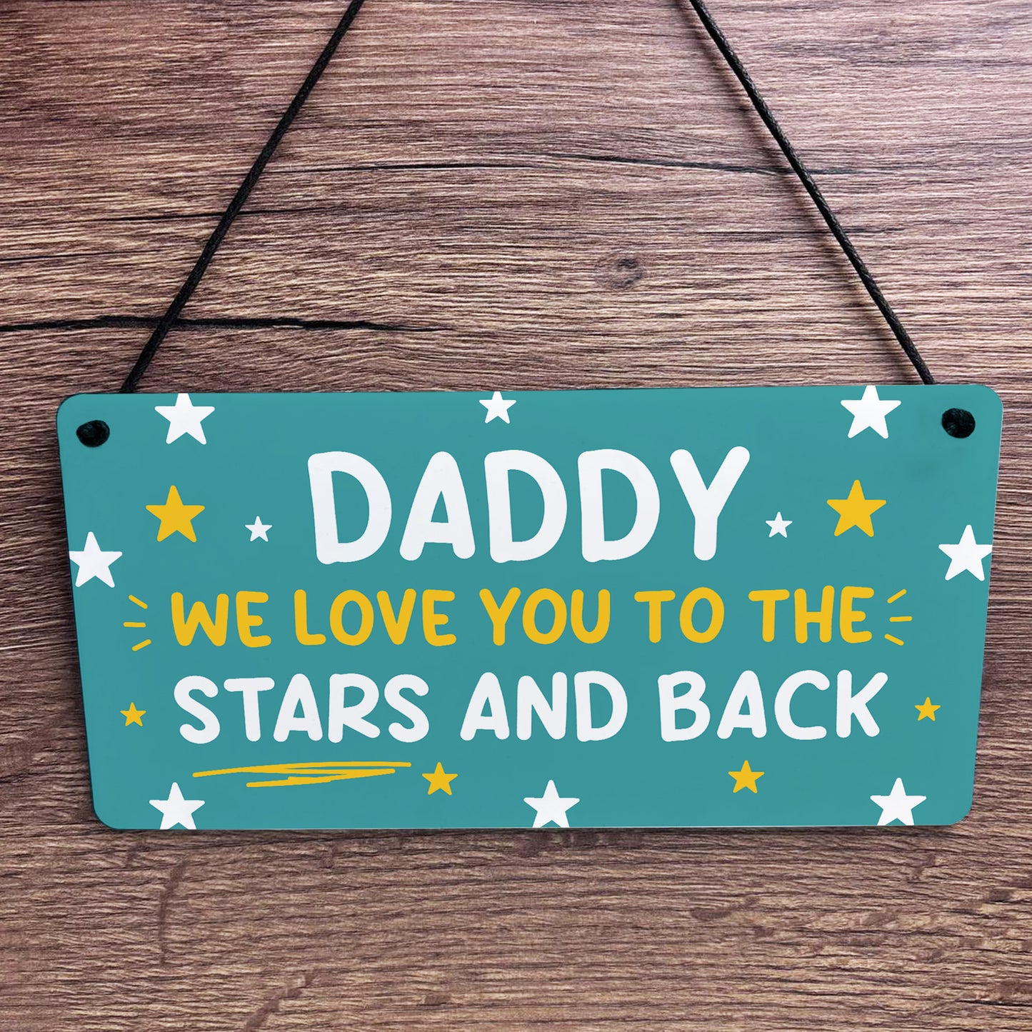 Daddy Gift For Birthday Fathers Day We Love You To The Stars