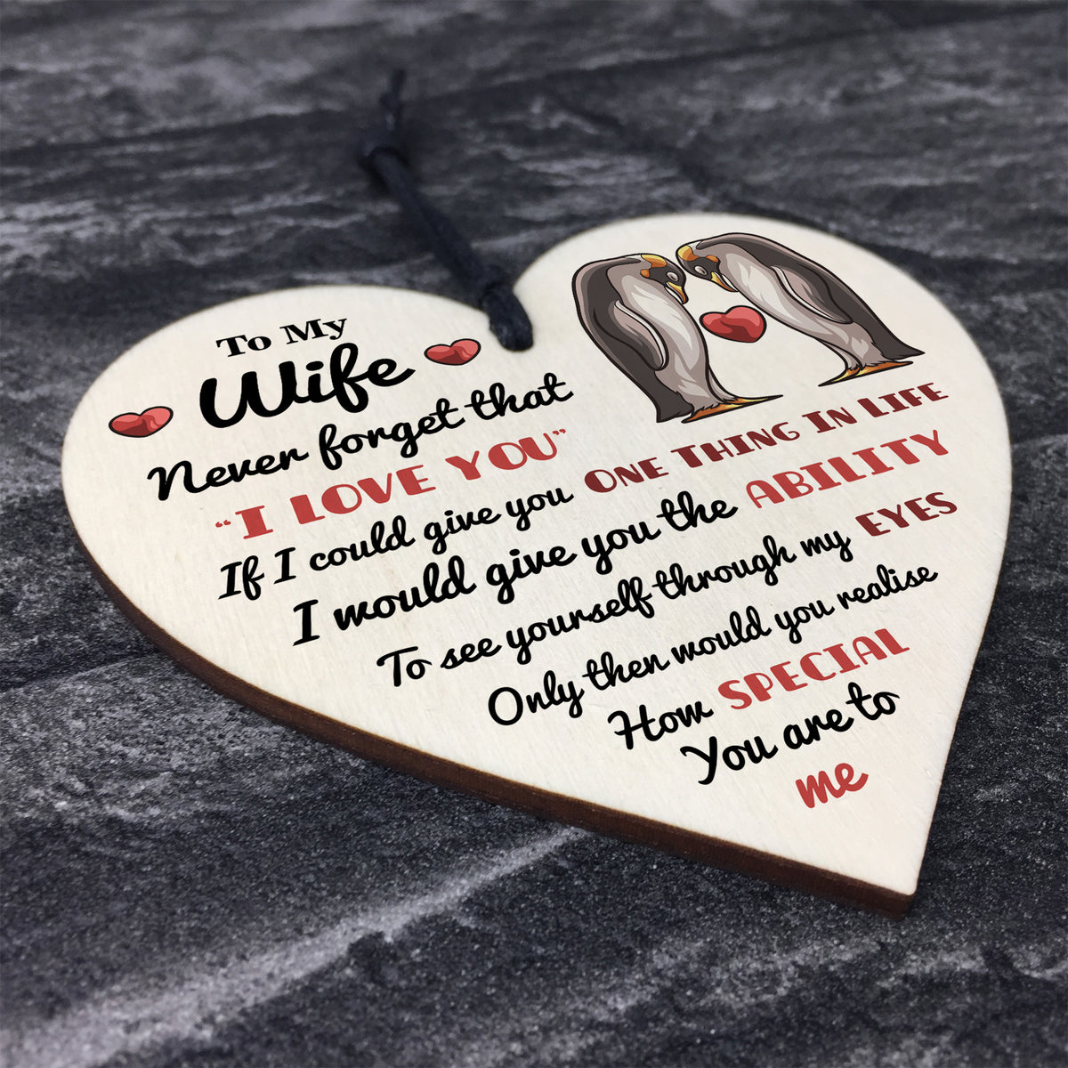 Gift For Wife Never Forget That I Love You Gift For Anniversary