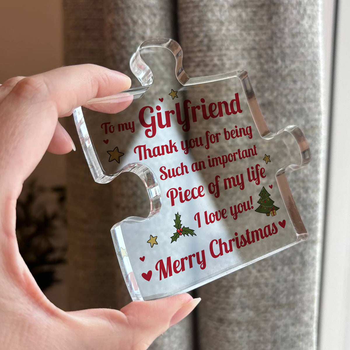Gifts For Girlfriend Thank You Important Piece Of My Life