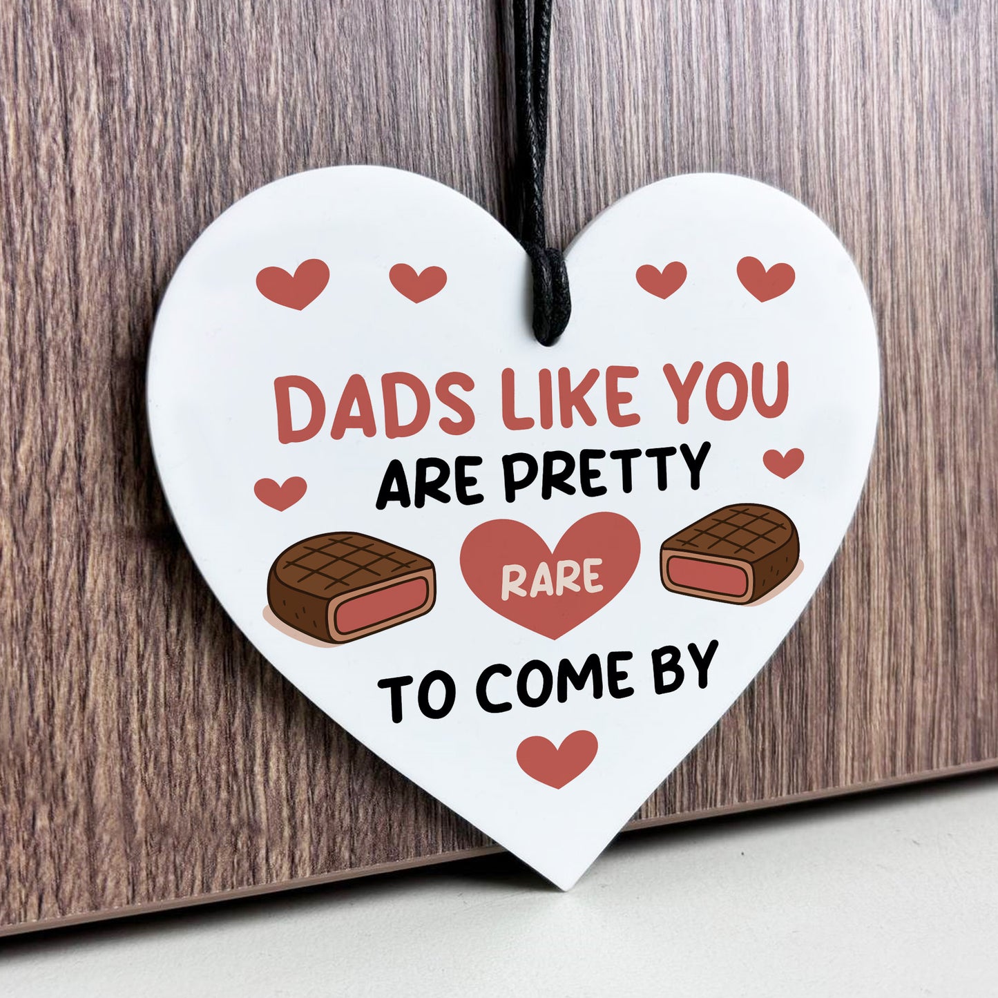 Funny Gifts For Dad Dads Rare To Come By Heart Plaque Dad Gifts
