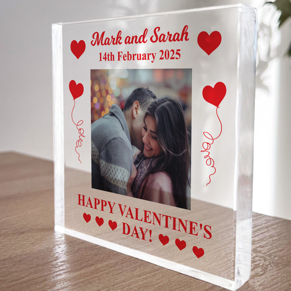 Valentines Day Gift For Couple Personalised Boyfriend Gift