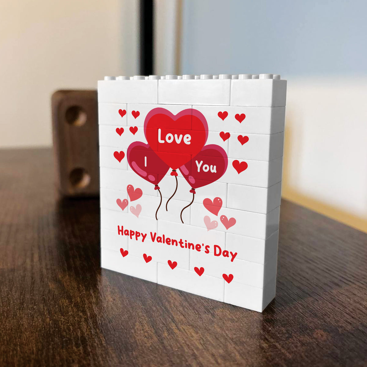 Happy Valentines Day Gift Building Bloc, Gift for Boyfriend
