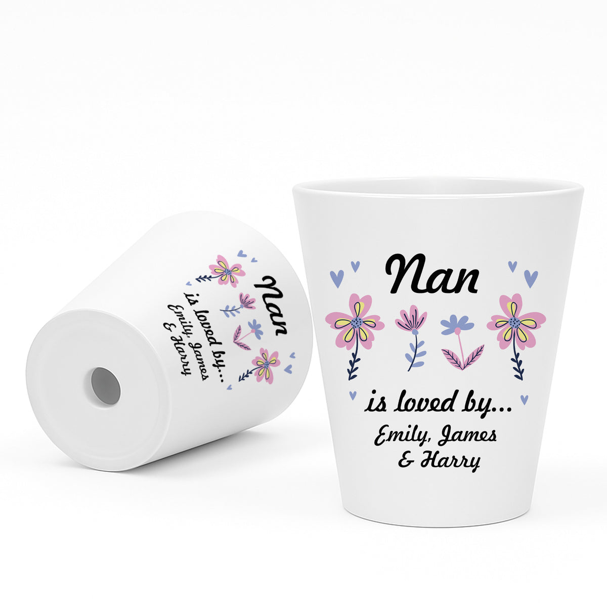 Personalised Nan Gifts For Birthday Christmas Plant Pot Nan