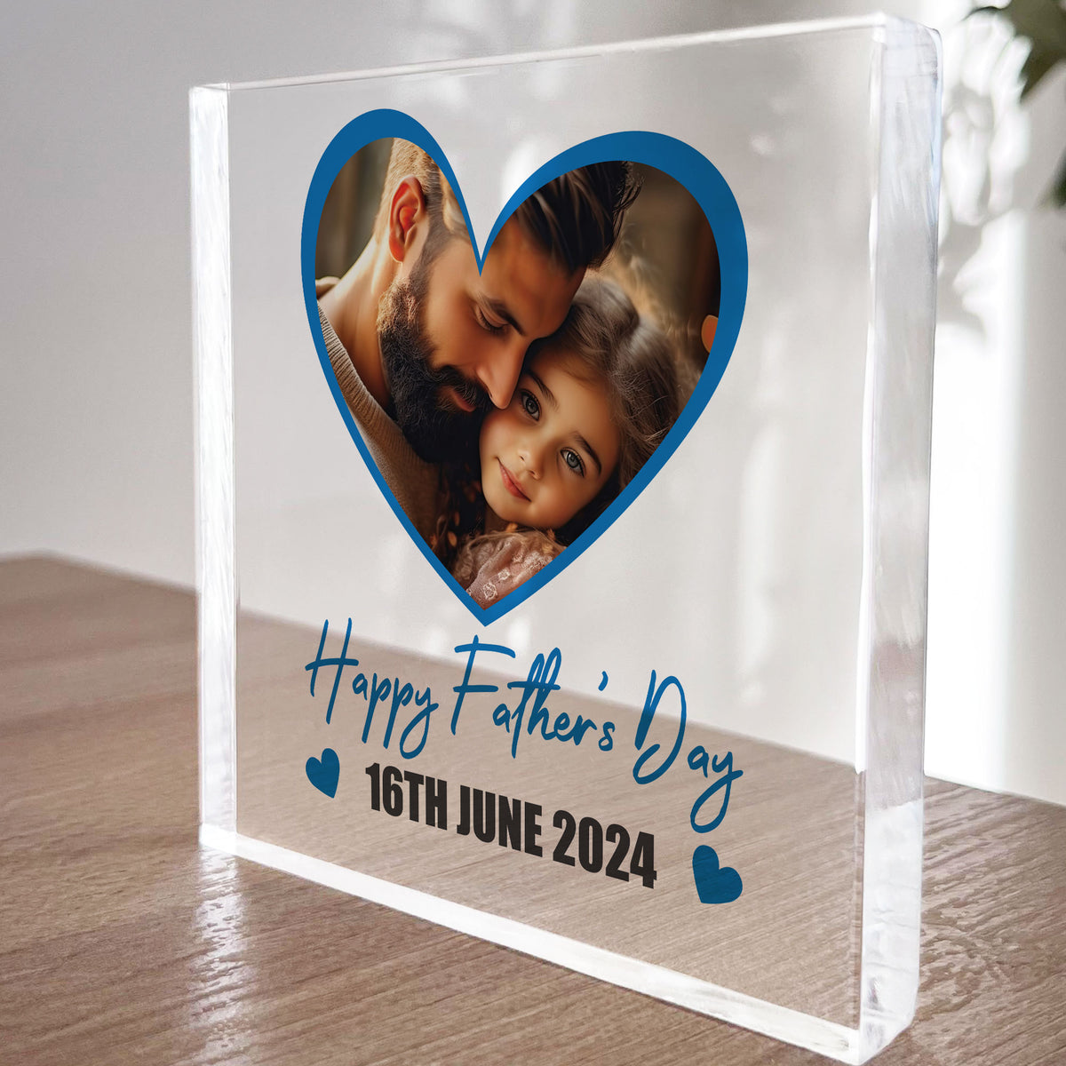 Personalised Dad Gift For Fathers Day Photo Plaque Fathers Day