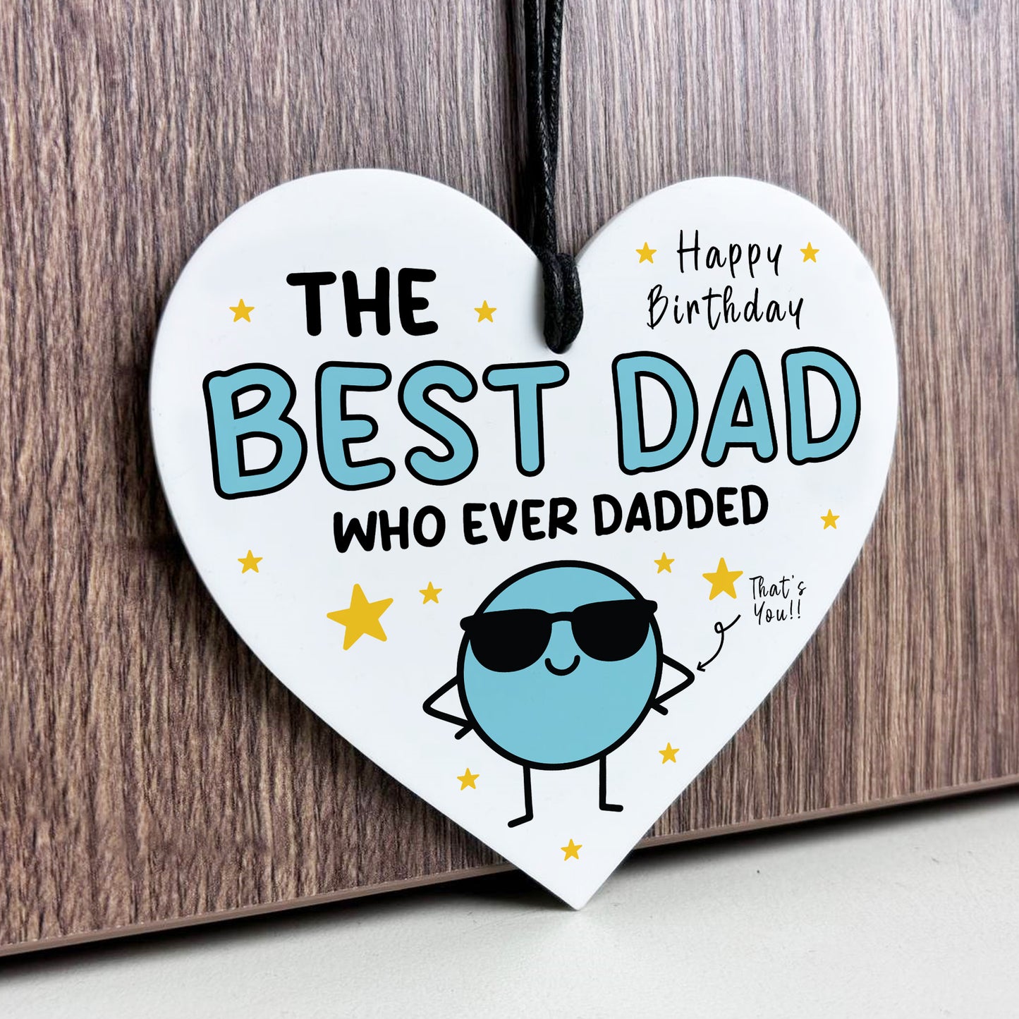 Birthday Gift For Dad BEST DAD Whoever Dadded Funny Gift