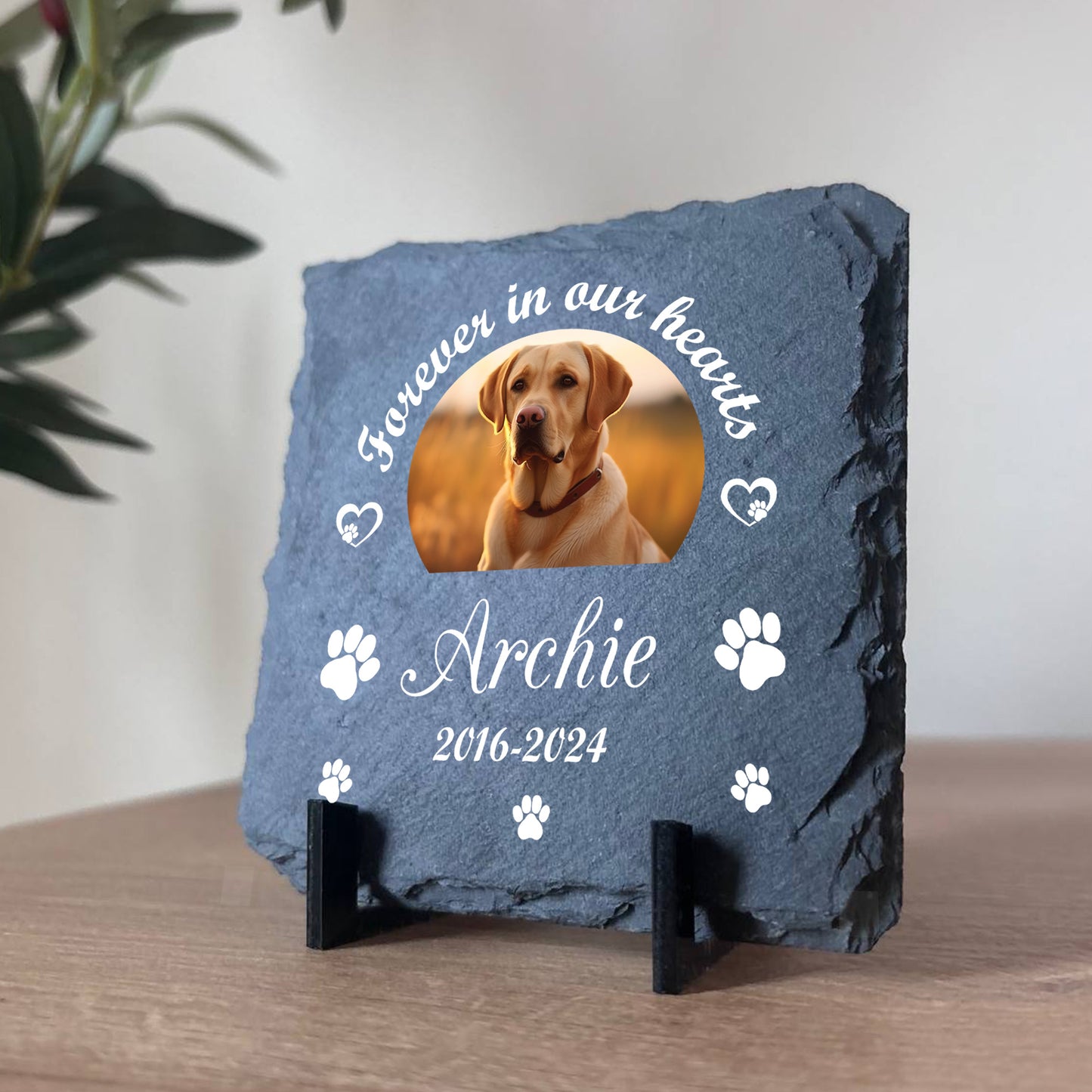 Dog Cat Memorial Plaques For Pet Loss Personalised Pet Memorial