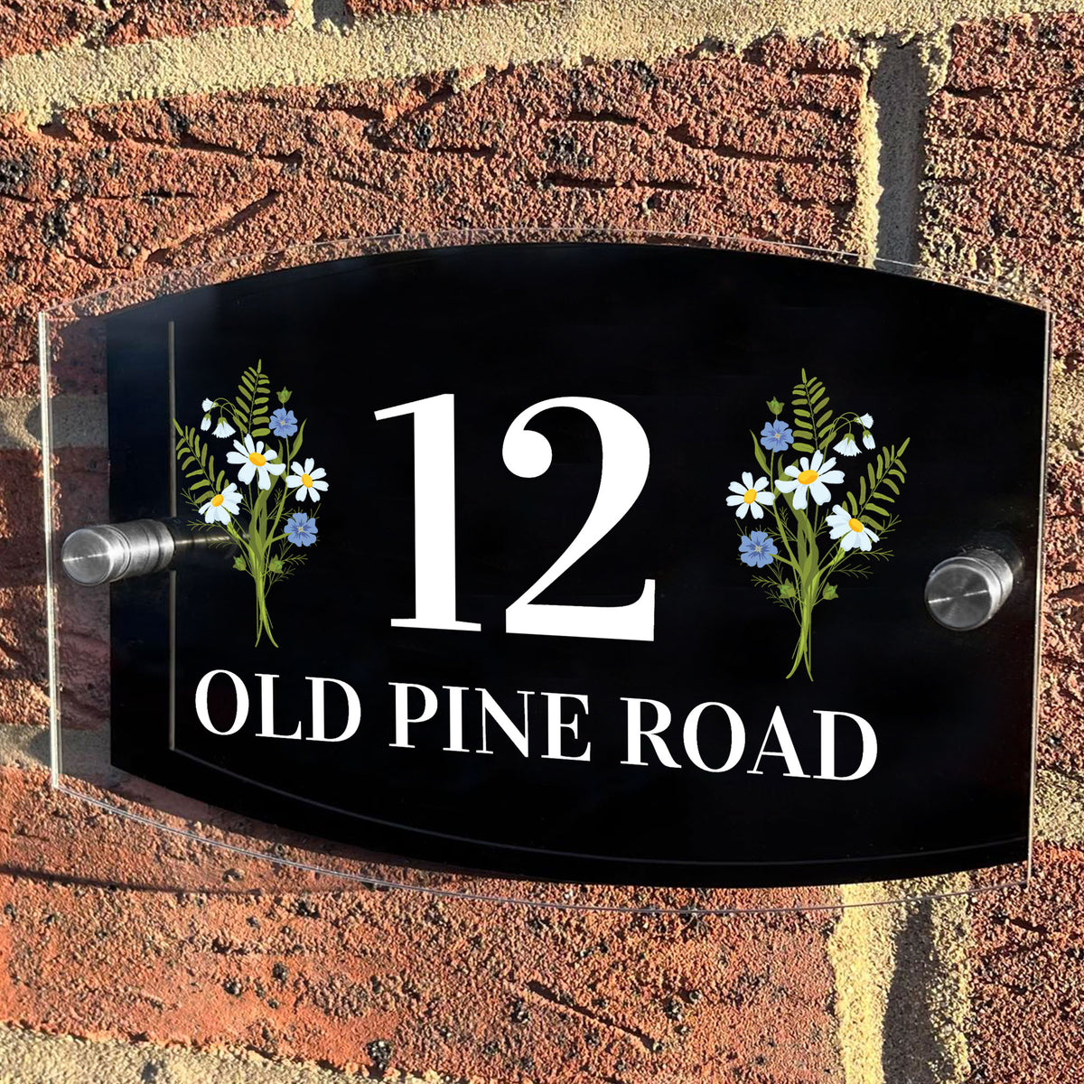 House Number Sign Acrylic Door Signs Door Number Sign Road Sign