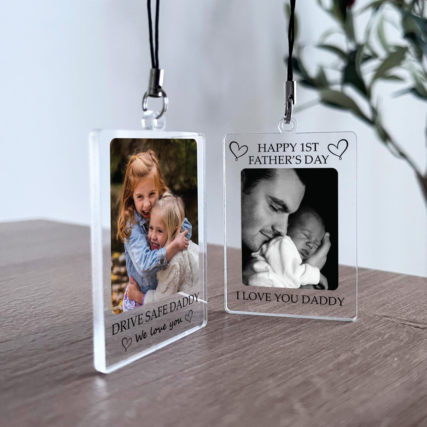 PERSONALISED 1st Fathers Day Gift For New Dad KEYRING Gift