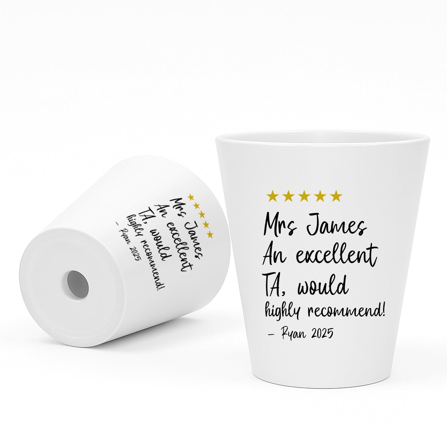 Personalised Thank You Gift For TA Funny Teacher Gifts