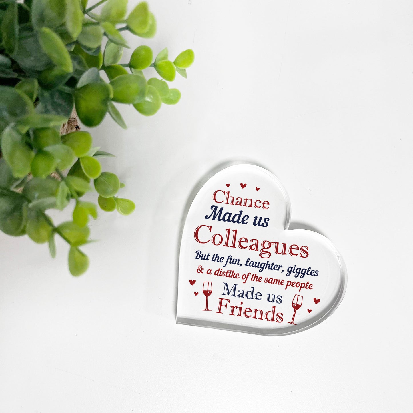 Gift For Colleague For Biirthday Christmas Acrylic Plaque Funny