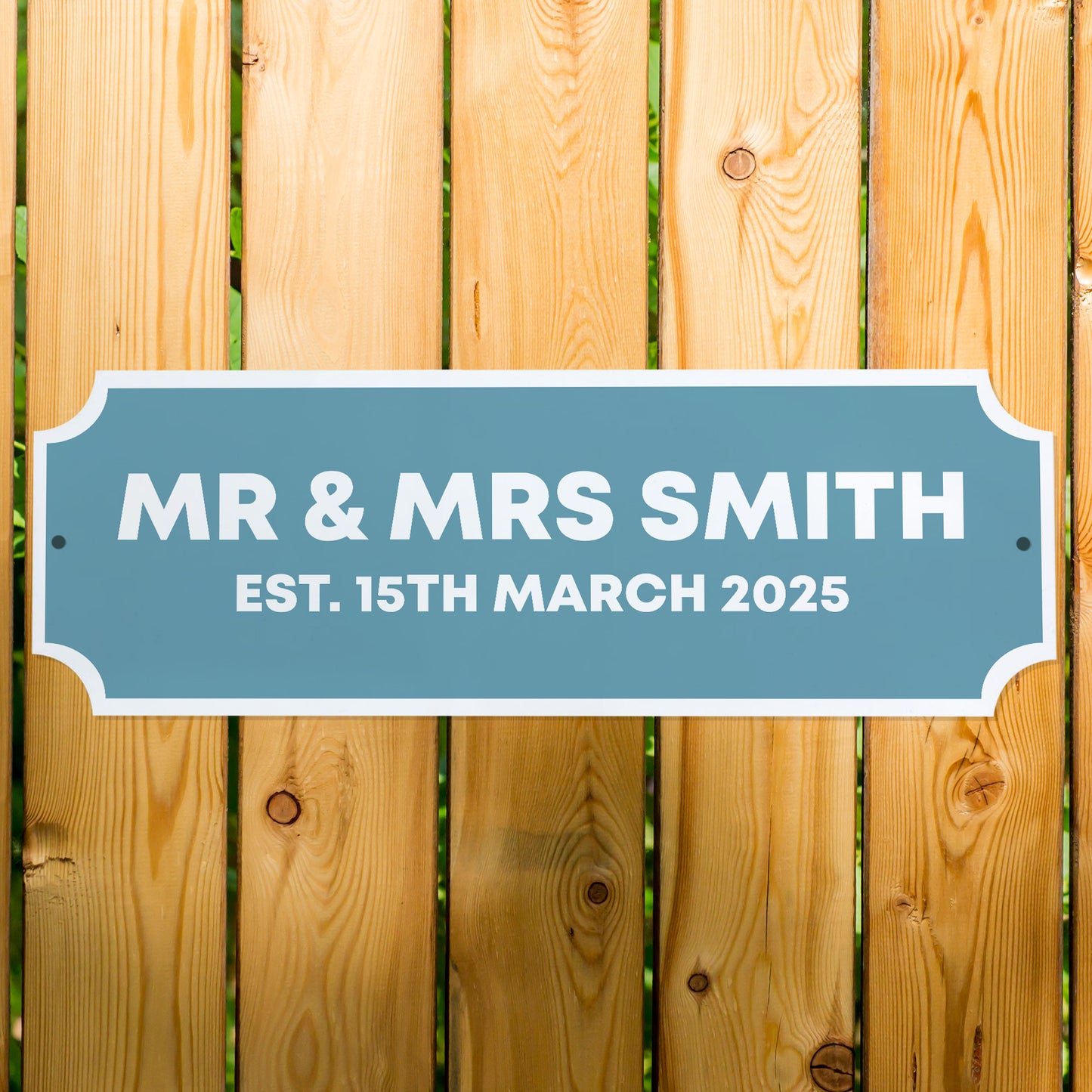 Personalised Street Sign Mr And Mrs Decoration Wedding Gift