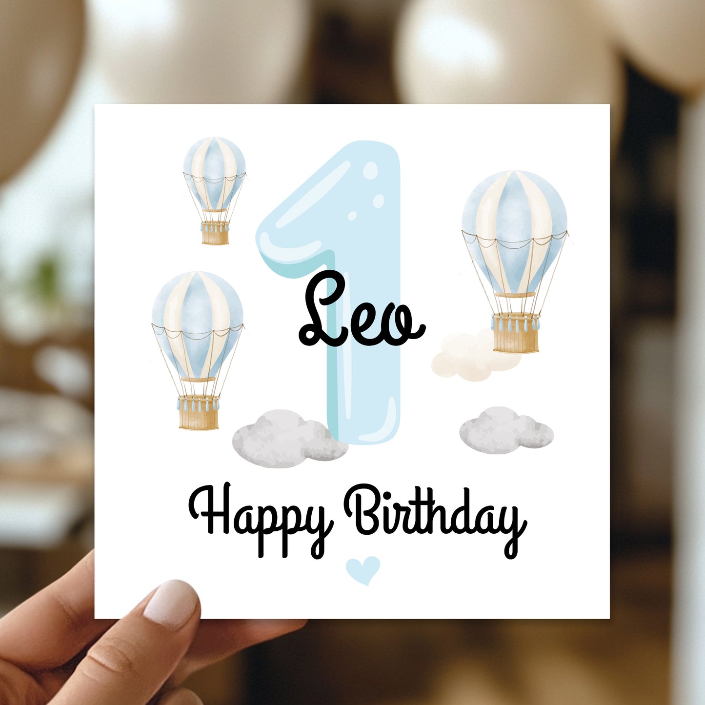 1st Birthday Card For Baby Boy Son Grandson Nephew Brother