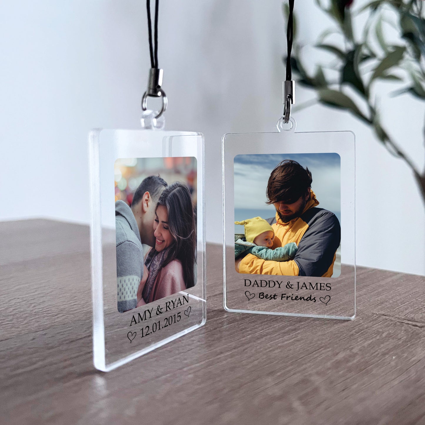 Personalised Daddy Keyring Daddy Gift For Birthday Fathers Day