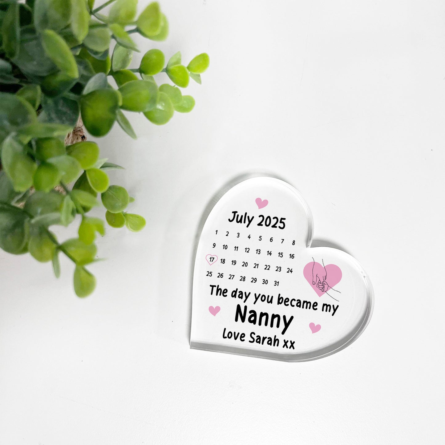 Nanny Gift from Granddaughter Personalised Nanny Mother's Day